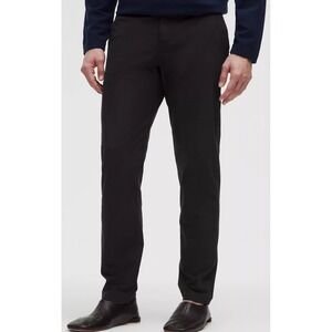 Lululemon ABC Classic-Fit Trouser VersaTwill 30L Black 33x30 New With Tags